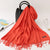 Women's Modern Style Solid Color Imitation Cashmere Scarf