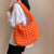 Women's Nylon Solid Color Basic Square Zipper Crossbody Bag