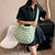 Women's Nylon Solid Color Basic Square Zipper Crossbody Bag