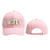 Women's Original Design Letter Curved Eaves Baseball Cap