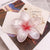 Women's Pastoral Flower Plastic Stoving Varnish Hair Claws