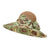 Women's Pastoral Flower Printing Wide Eaves Bucket Hat