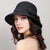 Women's Pastoral Simple Style Solid Color Bowknot Wide Eaves Baseball Cap