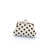 Women's Polka Dots Canvas Clasp Frame Coin Purses