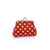 Women's Polka Dots Canvas Clasp Frame Coin Purses