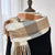 Women's Preppy Style Lattice Polyester Scarf