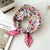 Women's Preppy Style Sweet Pastoral Fruit Polyester Kerchief