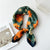 Women's Preppy Style Sweet Simple Style Plant Polyester Printing Silk Scarf