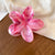 Women's Princess Sweet Artistic Flower Arylic Hair Claws