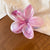 Women's Princess Sweet Artistic Flower Arylic Hair Claws