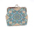 Women's Printing Pu Leather Clasp Frame Coin Purses