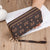 Women's Printing Pu Leather Zipper Wallets