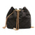 Women's Pu Leather Argyle Classic Style String Crossbody Bag