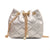 Women's Pu Leather Argyle Classic Style String Crossbody Bag