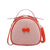 Women's Pu Leather Fruit Streetwear Oval Zipper Handbag