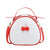 Women's Pu Leather Fruit Streetwear Oval Zipper Handbag