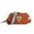 Women's Pu Leather Heart Shape Streetwear Square Zipper Shoulder Bag