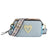 Women's Pu Leather Heart Shape Streetwear Square Zipper Shoulder Bag