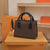 Women's Pu Leather Printing Elegant Classic Style Square Zipper Shoulder Bag Handbag Crossbody Bag