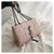 Women's Pu Leather Solid Color Basic Classic Style Square Magnetic Buckle Crossbody Bag Underarm Bag