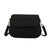 Women's Pu Leather Solid Color Basic Square Flip Cover Shoulder Bag