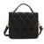 Women's Pu Leather Solid Color Classic Style Flip Cover Handbag