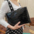 Women's Pu Leather Solid Color Classic Style Square Zipper Envelope Bag