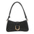 Women's Pu Leather Solid Color Classic Style Zipper Shoulder Bag