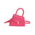 Women's Pu Leather Solid Color Elegant Classic Style Square Flip Cover Shoulder Bag Handbag Crossbody Bag