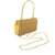 Women's Pu Leather Solid Color Elegant Square Flip Cover Evening Bag