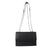 Women's Pu Leather Solid Color Elegant Square Flip Cover Shoulder Bag Crossbody Bag