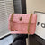 Women's Pu Leather Solid Color Elegant Square Magnetic Buckle Shoulder Bag Crossbody Bag Chain Bag