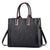 Women's Pu Leather Solid Color Elegant Square Zipper Handbag