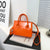 Women's Pu Leather Solid Color Elegant Square Zipper Square Bag