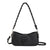 Women's Pu Leather Solid Color Elegant Zipper Shoulder Bag