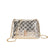 Women's Pu Leather Solid Color Lingge Basic Classic Style Square Lock Clasp Underarm Bag