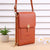 Women's Pu Leather Solid Color Simple Style Square Zipper Phone Wallets