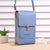 Women's Pu Leather Solid Color Simple Style Square Zipper Phone Wallets