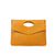 Women's Pu Leather Solid Color Streetwear Square Magnetic Buckle Clutch Bag