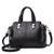 Women's Pu Leather Solid Color Streetwear Square Zipper Handbag