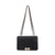 Women's Pu Leather Stripe Elegant Flip Cover Crossbody Bag