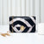 Women's Pu Leather Zebra Fashion Square Lock Clasp Shoulder Bag Crossbody Bag Chain Bag