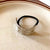 Women's Punk Simple Style Shiny Stripe Shell Alloy Plating Hair Tie