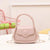 Women's Pvc Solid Color Cute Shell Flip Cover Jelly Bag