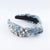 Women's Retro Color Block Cloth Braid Hair Band