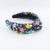 Women's Retro Color Block Cloth Braid Hair Band