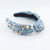 Women's Retro Color Block Cloth Braid Hair Band