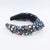 Women's Retro Color Block Cloth Braid Hair Band