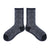 Women's Retro Color Block Cotton Crew Socks A Pair