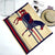 Women's Retro Color Block Imitation Cashmere Printing Scarf